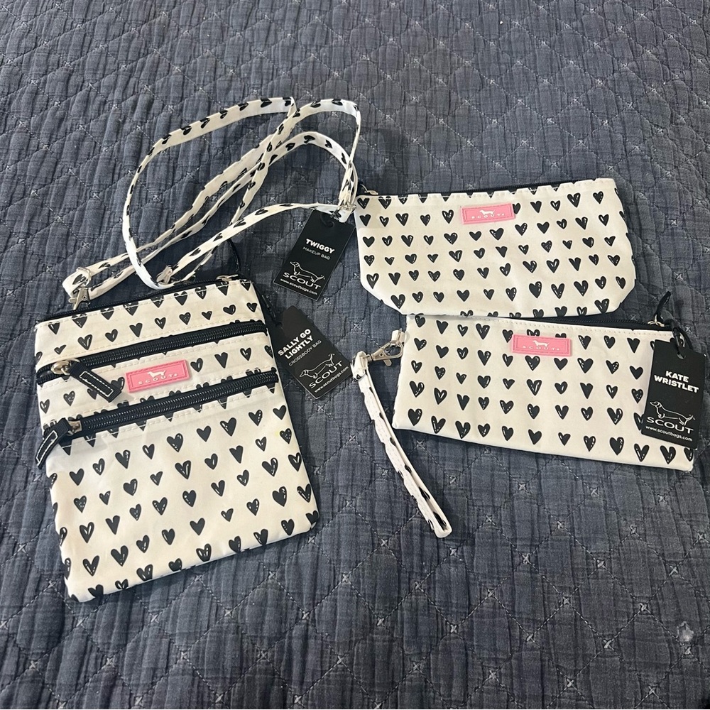 Scout Pop Hearts bundle of three bags.